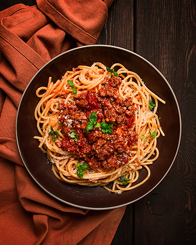 Carlucci takeaway kirkcaldy Rustic Spaghetti Bolognese